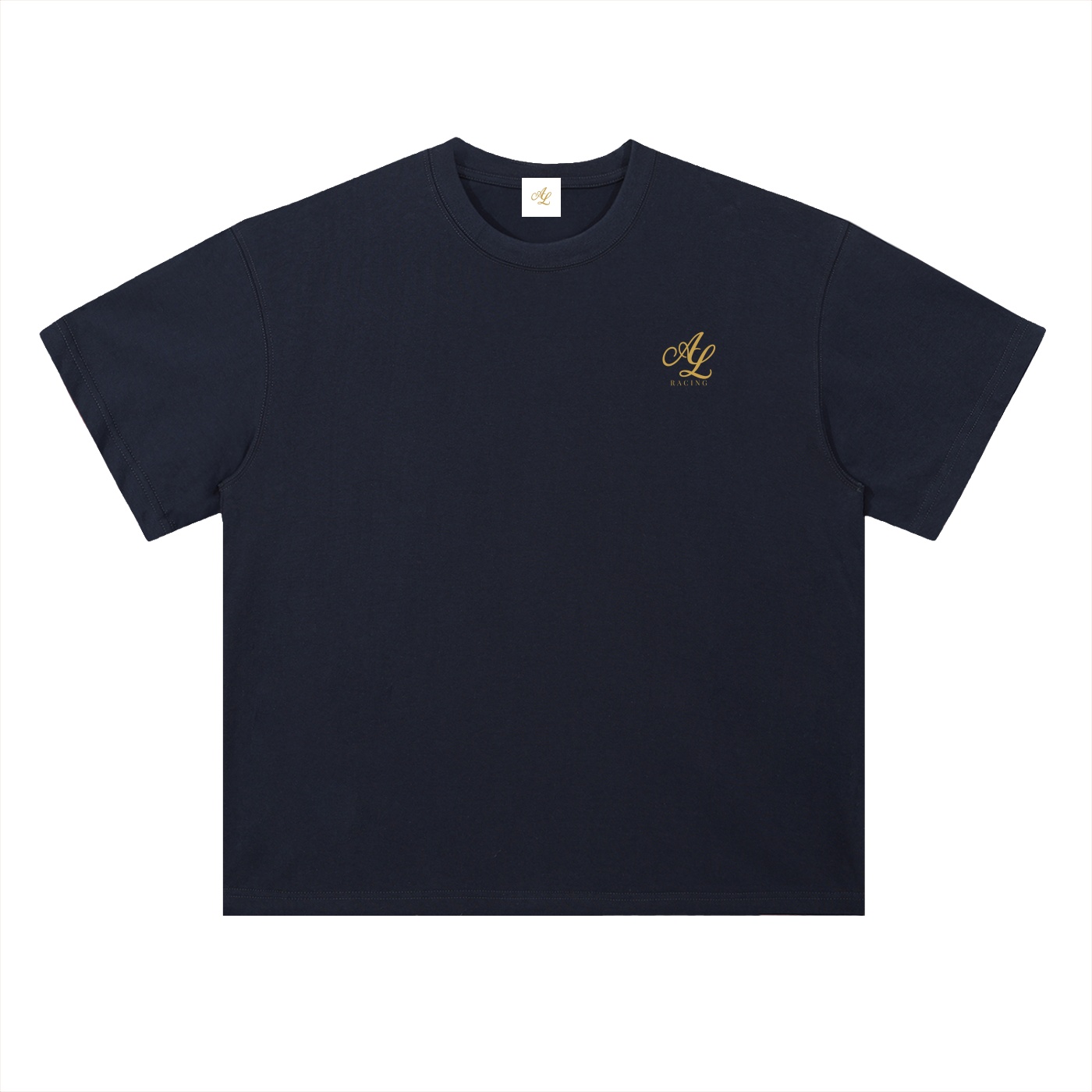Heavyweight Drop Shoulder Cotton T-Shirt - Image 3