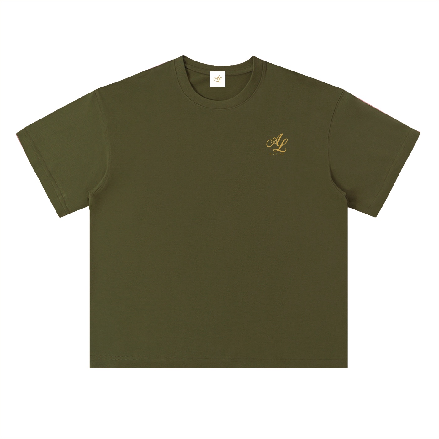 Heavyweight Drop Shoulder Cotton T-Shirt