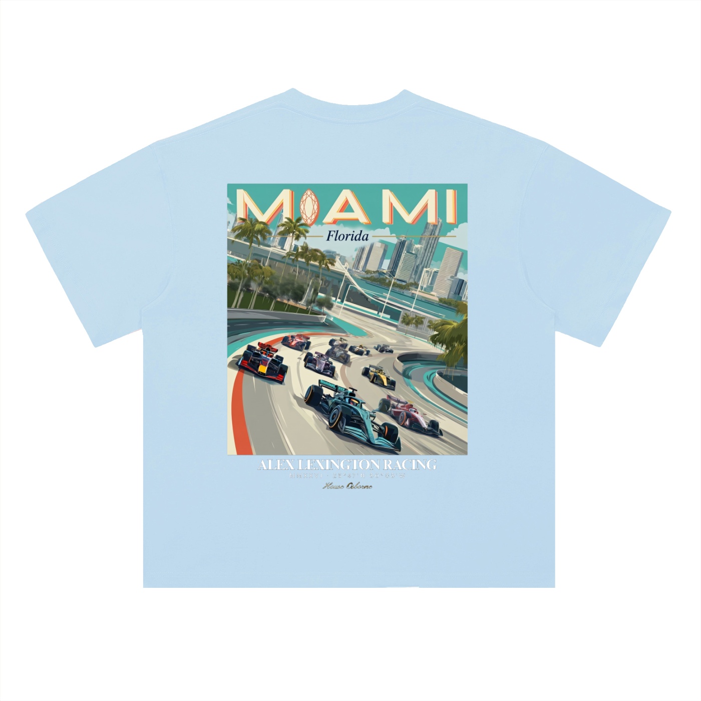 Heavyweight Drop Shoulder Cotton T-Shirt - Image 6