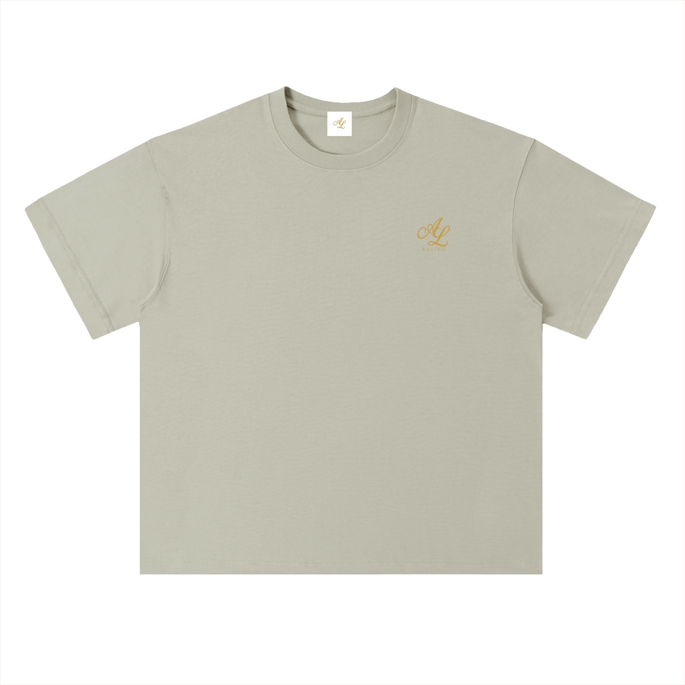 Heavyweight Drop Shoulder Cotton T-Shirt - Image 5