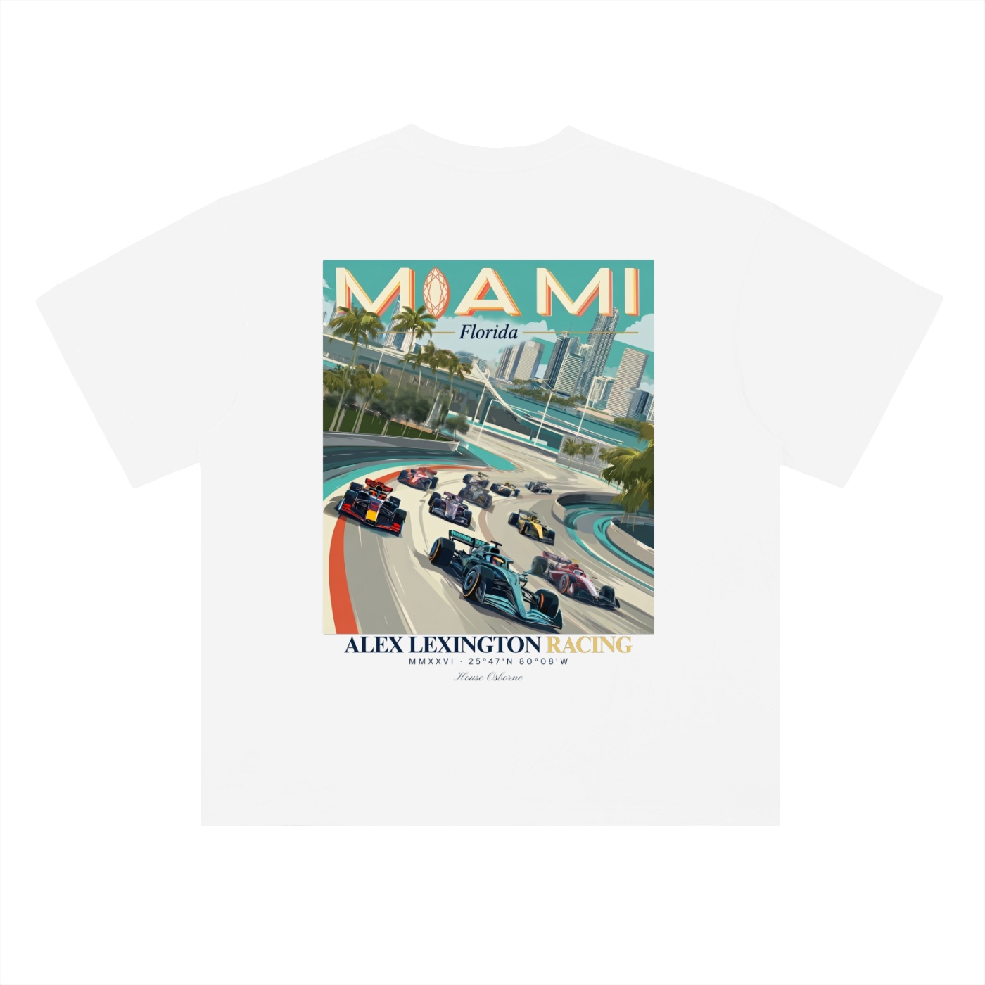 Heavyweight Drop Shoulder Cotton T-Shirt - Image 2