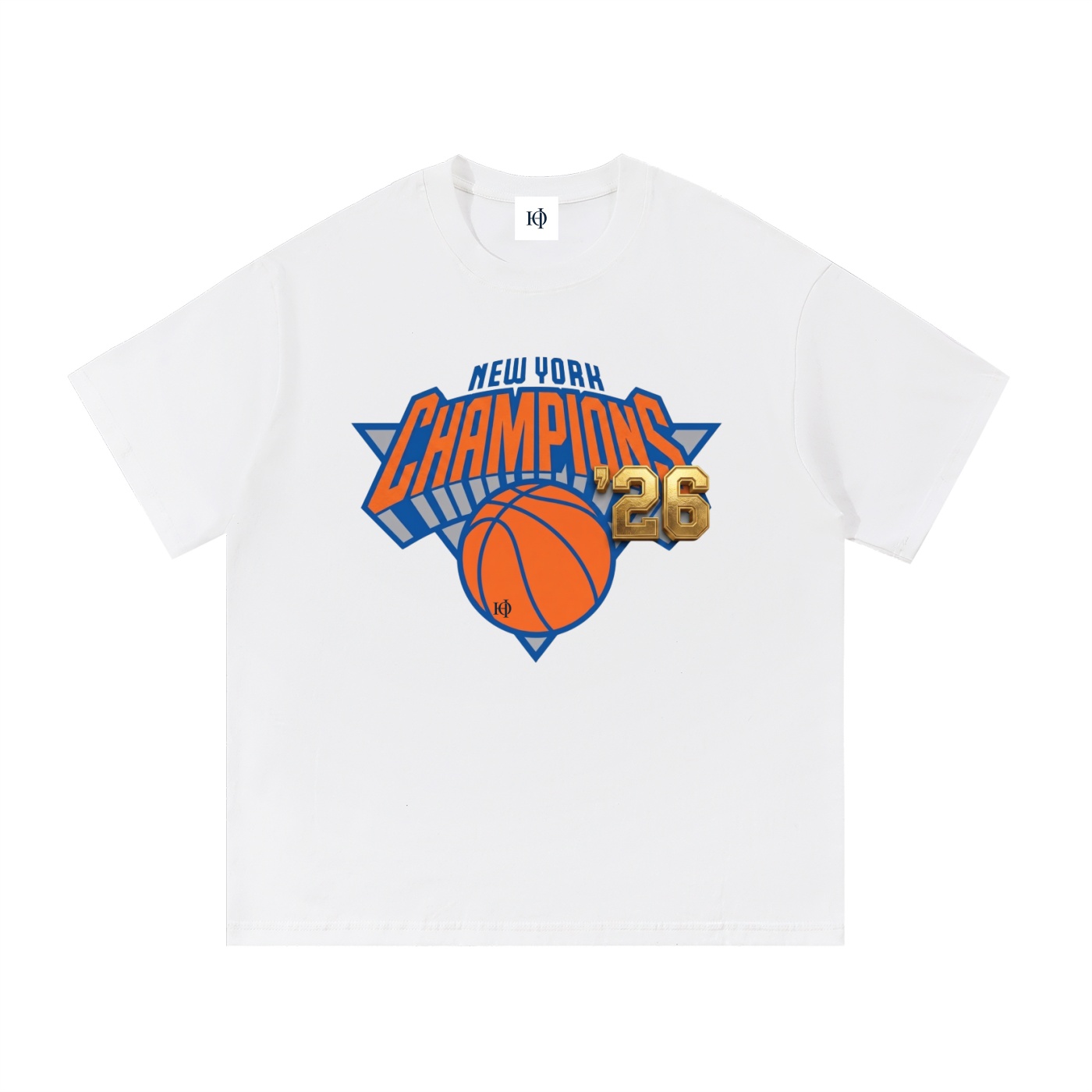 New York 2026 Champions Vivid Cotton T-Shirt
