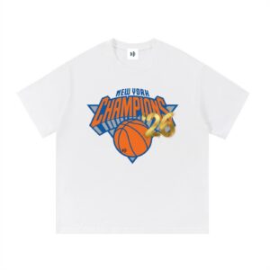 New York 2026 Champions Graffiti Natural Cotton T-Shirt