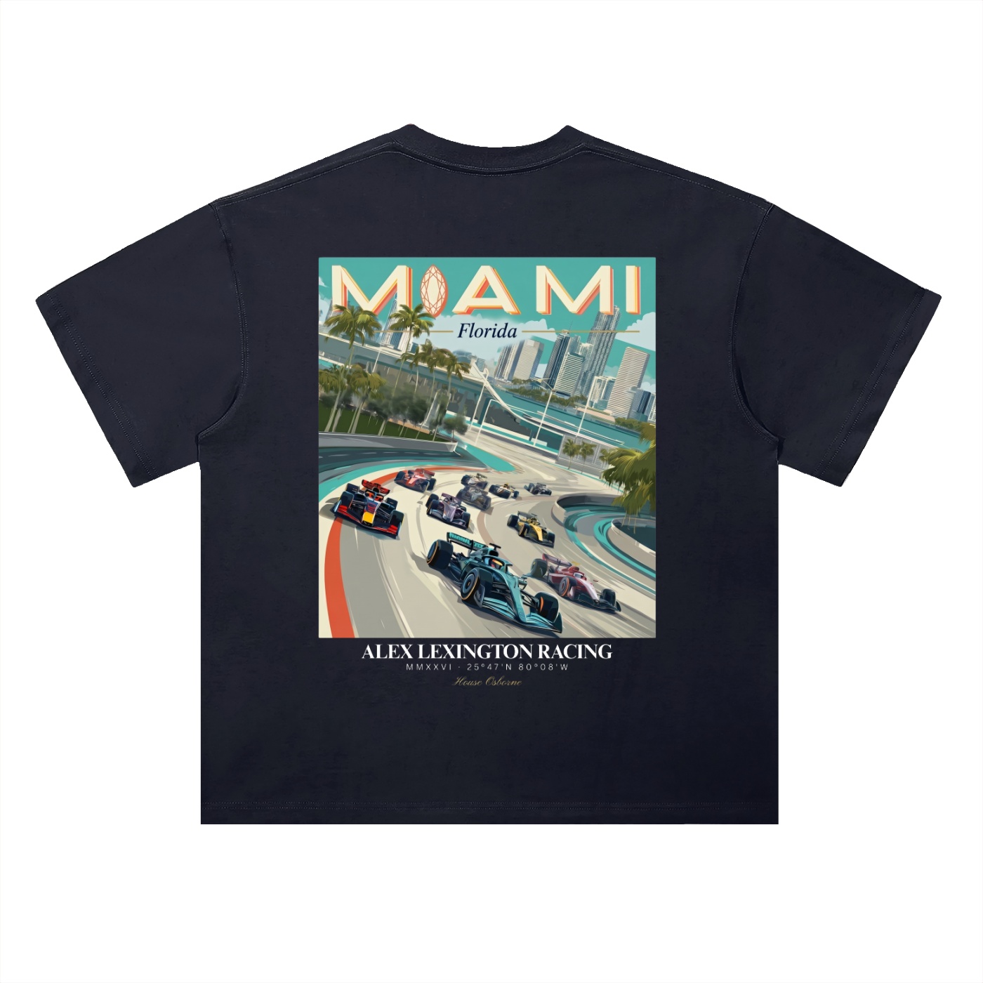 Heavyweight Drop Shoulder Cotton T-Shirt - Image 4