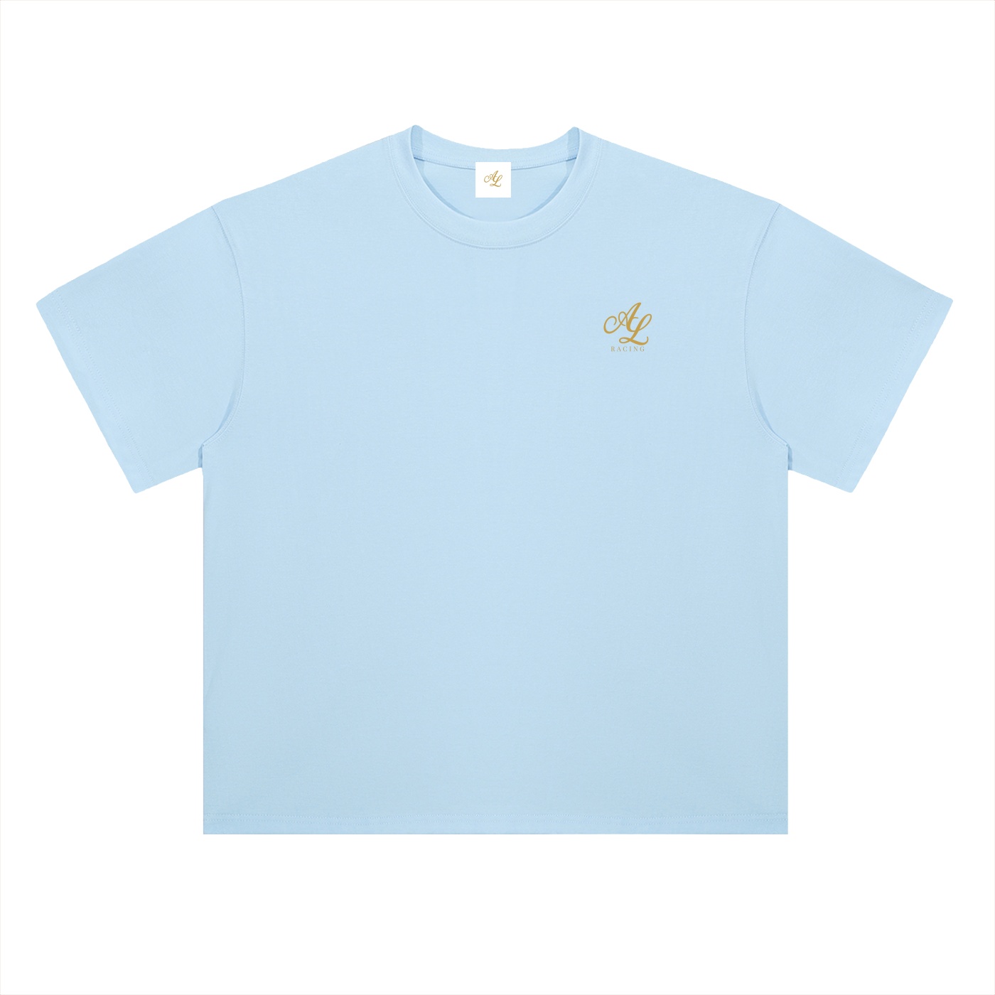 Heavyweight Drop Shoulder Cotton T-Shirt - Image 5